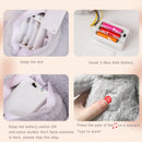 ursinho kawaii com respiração bom para cólicas,ótimo para presentes