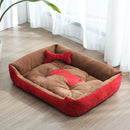 Cama Para Cachorros e Gatos com Cobertor- Sofá/Cama para Pets